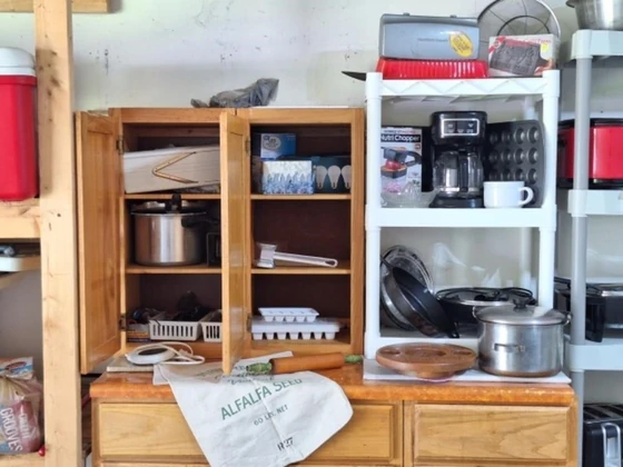 Lot# 313 - Cabinet, Lodge Cast Iron Skil
