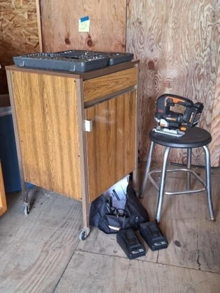Lot# 409 - Worx Jigsaw & Battery Charger