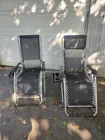  Preview image for Lot# 4 - 2 Folding Black Reclining Chair 