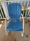  Preview image for Lot# 27 - Vintage Metal Outdoor Rocking  