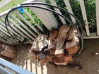  Preview image for Lot# 25 - Metal Firewood Holder 