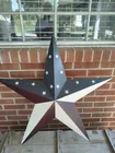  Preview image for Lot# 30 - Large Metal Patriotic Star 