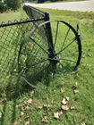  Preview image for Lot# 34 - Metal Wagon Wheel #1 - Read De 