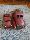  Preview image for Lot# 104 - 2 Metal Red Decorative Trucks 