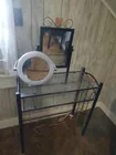  Preview image for Lot# 151 - Glass Vanity & Mirror 