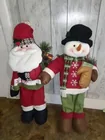  Preview image for Lot# 157 - Snowman and Santa Claus 