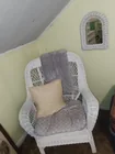  Preview image for Lot# 175 - Wicker Chair and Mirror 