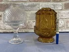  Preview image for Lot# 5 - BOX LOT:  2  CUT GLASS CANDLE H 