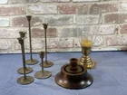  Preview image for Lot# 6 - ASSORTMENT OF CANDLEHOLDERS -5  