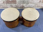  Preview image for Lot# 10 - VINTAGE WOODEN BONGO DRUMS 