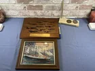  Preview image for Lot# 30 - (3 PCS) FRAMED COAST GUARD SHI 