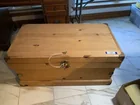  Preview image for Lot# 134 - WOODEN CEDAR CHEST WITH BRASS 