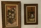  Preview image for Lot# 143 - (2 PCS) WOOD FRAMED FLORAL &  