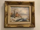  Preview image for Lot# 166 - GILT FRAMED PAINTING OF WINTE 