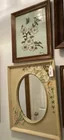 Preview image for Lot# 162 - (2 PCS) FRAMED FLORAL REVERSE 