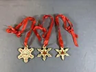  Preview image for Lot# 189 - 3 PCS, HAND-PAINTED ORNAMENTS 