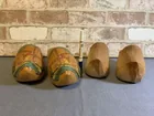  Preview image for Lot# 228 - (2 PAIR) WOODEN CLOGS- ONE HA 