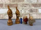  Preview image for Lot# 229 - MCM HAND CARVED WOODEN CAT WH 