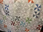  Preview image for Lot# 246 - HAND-SEWN, VINTAGE PINWHEEL Q 