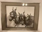  Preview image for Lot# 267 - SIGNED PRINT OF 2 DONKEYS WIT 