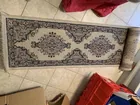  Preview image for Lot# 311 - WOVEN RUG RUNNER WITH FRINGE  