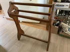  Preview image for Lot# 346 - VINTAGE WOODEN QUILT RACK WIT 