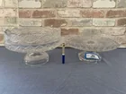  Preview image for Lot# 392 - (2 PCS) FOOTED CAKE STAND AND 
