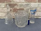  Preview image for Lot# 393 - (3 PCS) CUT / ETCHED GLASS IT 