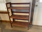  Preview image for Lot# 412 - 3 TIER WOODEN FOLDING SHELF,  