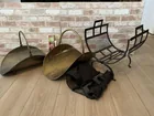  Preview image for Lot# 467 - (4 PCS) 2-VINTAGE BRASS FIREP 