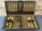  Preview image for Lot# 516 - GOLD-TONE FLATWARE IN A VINTA 