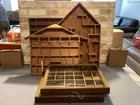  Preview image for Lot# 146 - (5 PCS) WOOD DISPLAY CASES -  