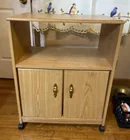  Preview image for Lot# 65 - Microwave Cart on Wheels in Go 