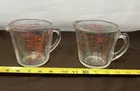  Preview image for Lot# 70 - Two Pyrex Glass Measuring Cups 