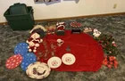  Preview image for Lot# 76 - Tote with Lid and All Christma 