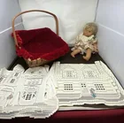  Preview image for Lot# 198 - Max Zapp Doll, Basket with Re 