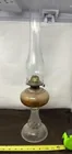  Preview image for Lot# 222 - Oil Lamp with Glass Chimney 