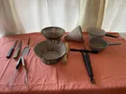  Preview image for Lot# 591 - Enamel Ware Pans, Strainers,  