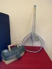  Preview image for Lot# 643 - Fishing Net and Tackle Box 