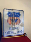  Preview image for Lot# 641 - Historic National Road Sign 