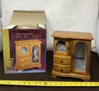  Preview image for Lot# 651 - New Light Walnut Jewelry Ches 