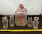  Preview image for Lot# 734 - Glass Milk Jars 