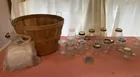  Preview image for Lot# 755 - Wood Slat Bushel Basket with  