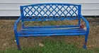  Preview image for Lot# 784 - Metal Outdoor Bench 4ft Long 