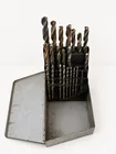  Preview image for Vintage Index Drill Bit Set in Hinged 