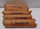  Preview image for 5-CANADIAN ONE-CENT COIN ROLLS 