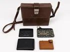 Preview image for Vintage Polaroid Brown Leather Camera 