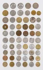  Preview image for 64 MIXED INTERNATIONAL CIRCULATION COINS 