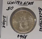  Preview image for 1944 U.S.-PHILIPPINES 50 CENTAVOS SILVER 