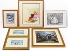  Preview image for SIX FRAMED DECORATIVE WORKS 